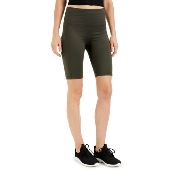 Ideology Womens High-Rise Pocket Bike Shorts