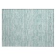 thumbnail image 2 of Addison Rugs Chantille Indoor/Outdoor Transitional Stripes Turquoise Washable Rectangle Rug, 1'8" x 2'6", 2 of 6