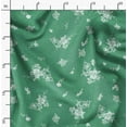 thumbnail image 2 of Soimoi Pure Silk Green Fabric By the Yard - 42 Inch Wide - Florals, Leaves Print Fabric - Elegant & Beautiful Patterns for Fashion and Home Decor Printed Fabric, 2 of 6