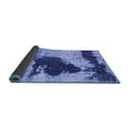 thumbnail image 2 of Ahgly Company Indoor Rectangle Abstract Blue Modern Area Rugs, 3' x 5', 2 of 4