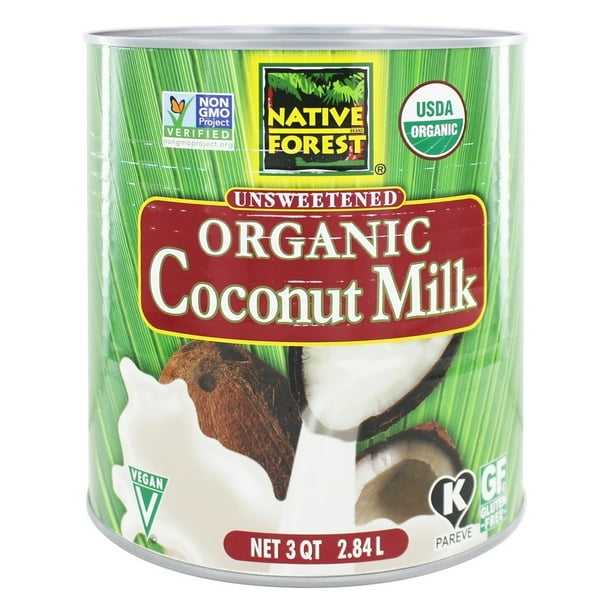 Native Forest Coconut Milk Classic Organic Unsweetened 3 qt.
