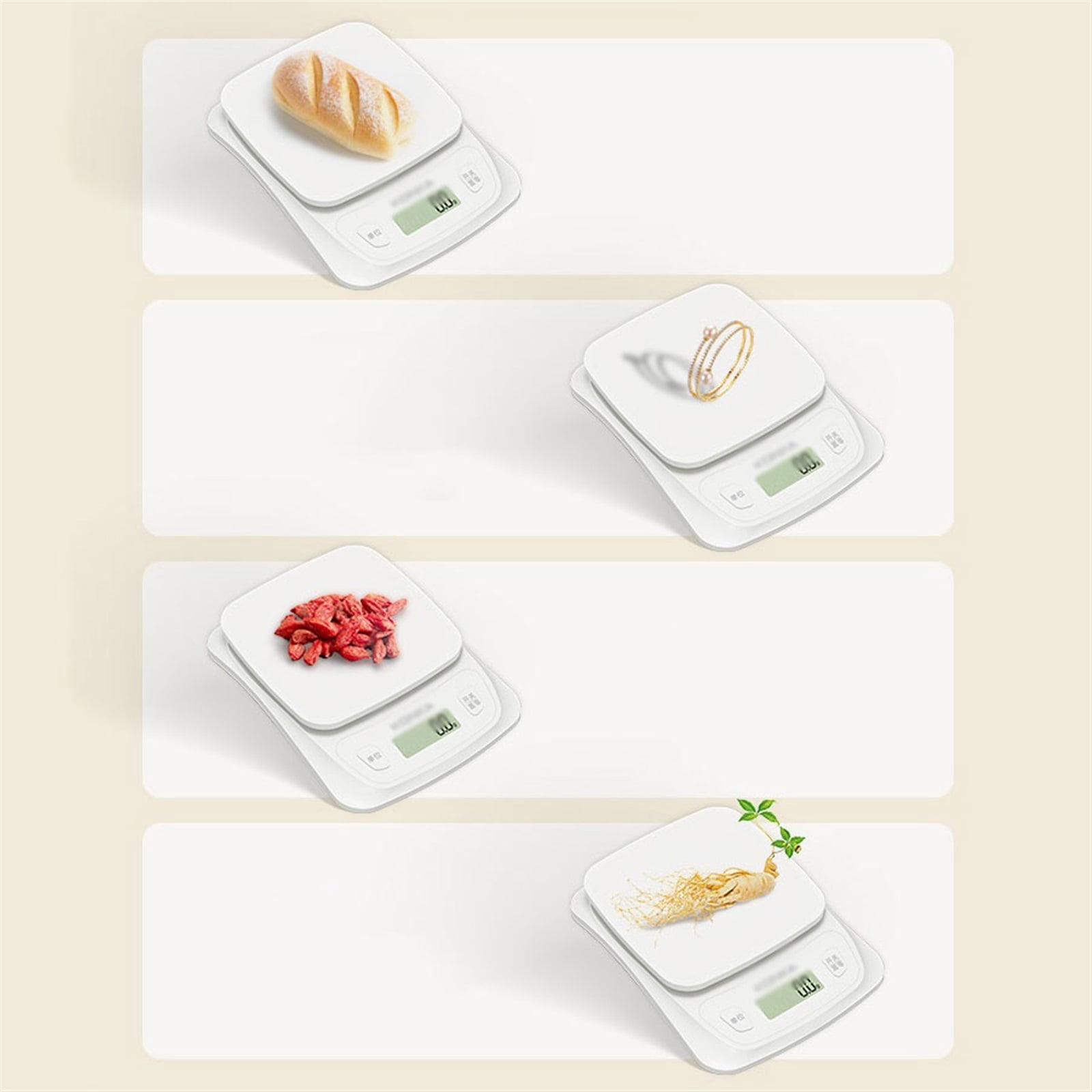 Home Commercial Kitchen Ingredients Weigher Baking Scale 0.1g High Precision Electronic Scale Small Desk Scale