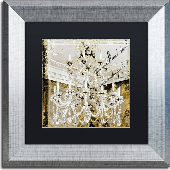 Trademark Fine Art "Chand 2" Canvas Art by Color Bakery, Black Matte, Silver Frame