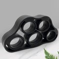 thumbnail image 4 of Banda De Resistencia De Muñeca Banda de agarre de mano de 5 dedos de silicona elástica para entrenamiento de gimnasia (negro 8.8LB) Hugtrwg  Para Estrenar, 4 of 9