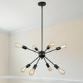thumbnail image 5 of Sputnik Modern chandeliers, 8-Light Ceiling Light Fixture, Farmhouse Chandelier, kitchen light fixtures Pendant, 5 of 6