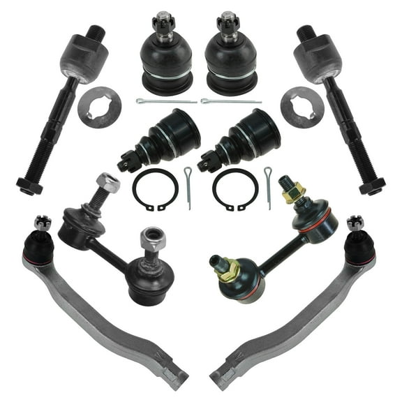 TRQ Front Steering & Suspension Kit Fits 2001-2003 Acura CL 1999-2003 TL PSA28904