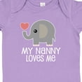 thumbnail image 4 of Inktastic My Nanny Loves Me Grandchild Boys or Girls Baby Bodysuit, 4 of 5