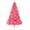 Pink, variant on 6 FT PVC Artificial Christmas Tree 1050 Branch Tips Flame Retardant Eco Friendly Easy Assembly Sturdy Metal Base for Holiday Decor Black