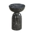 thumbnail image 2 of TOV Furniture Rue Sunset Marble Side Table, 2 of 6
