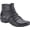 Black Leather, variant on Walking Cradles Boots - Comfortable Elegance, Every Step of the Way