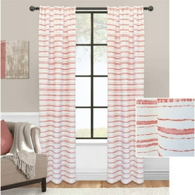 Dainty Home Rodeo Room Darkening Rod Pocket Window Curtain Panel