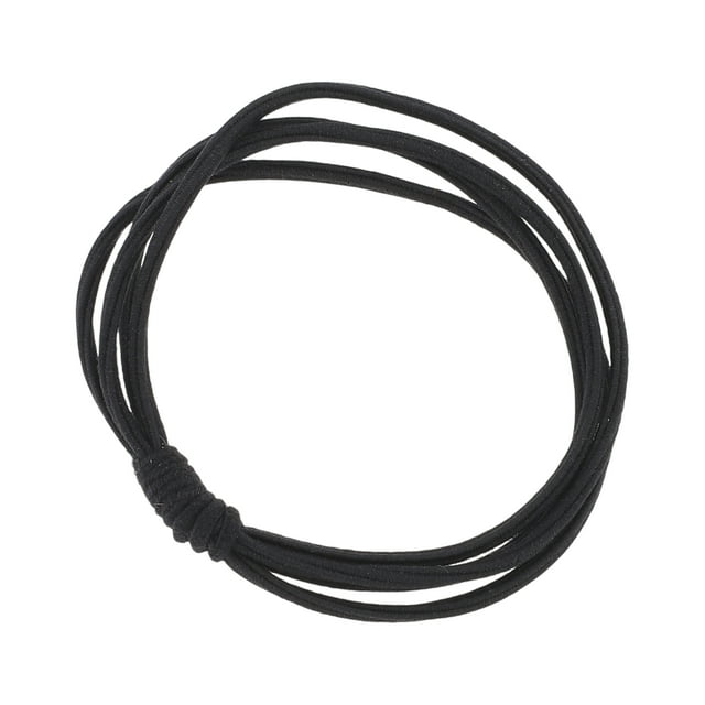Cinta para el cabello de nudo múltiple Unique Bargains 1 Pc para mujeres y niñas negra