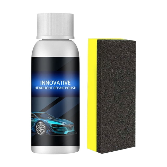 ¡Gran oferta! Líquido para faros de automóvil, agente de restauración de revestimiento de cristal de faros, agente de restauración de revestimiento de faros de vehículo 30ml