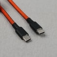 thumbnail image 3 of Pretty Durable Aviator Gx16 Braided Usb Coiled Keyboard Cable Usb c to Usb c Mechanical, 3 of 5