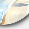 thumbnail image 3 of Designart 'River Run I' Art Mural Géométrique en Métal - Disque de 36, 3 of 5