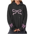 thumbnail image 2 of Nmnitkp Hoodies Y2k Oversized Graphic Hoodies Aesthetic 90s Crewneck Sweatshirt Long Sleeve Pullover Tops Black,M, 2 of 5