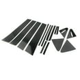 thumbnail image 6 of ALLTIMES 16PCS Pillar Post Cover Door Trim for Toyota Corolla Sedan 2020-2022, Gloss Black Polycarbonate, 6 of 7