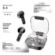thumbnail image 5 of Smartwatch Binden Kulest Reloj Inteligente Pantalla 1.8' Llamadas Salud Resiste Salpicaduras Audífonos Tws Transparentes Negro, 5 of 7