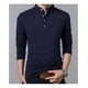 thumbnail image 2 of Playeras Hombre Larga Hombre Algodón Camisa Polo Negocio, 2 of 4