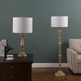 thumbnail image 3 of Ore International 61.5" In Coastal Wood Effect Polyresin Floor Lamp, 3 of 6