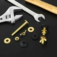 thumbnail image 4 of 2Pcs Toliet Bolts Universal Toilet Tank to Bowl Bolts Kit Toilet Tank Bolts Heavy Duty Bolts with Rubber,Stainless Steal Washers and Wing Nuts,Toilet Tank Bolts and Rubber Gaskets$$Tools &, 4 of 7