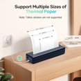 thumbnail image 4 of iDPRT MT890 Portable Wireless Printer - with Thermal A4 Paper, Bluetooth Inkless Printer for Travel/Home, Support US Letter&A4&A5 Size, Mobile Printe, 4 of 9