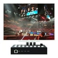 thumbnail image 4 of 4K 4 Channel Video Multi Camera Switcher for Live Broadcast Streaming Production Video Mixer Switcher Station Type C Record ,enhances work efficiency, 4 of 6