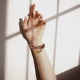 thumbnail image 5 of Pulsera de piedras naturales - Pulsera de perlas naturales para mujer - Juego de dos pulseras con accesorios de árbol de la vida y hojas Zefei Wu  9024735035091, 5 of 5