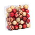 thumbnail image 2 of 50 Piezas Adornos de Bolas de Navidad Artesanía Decorativa para Decoración Navidad año Nuevo, 2 of 8