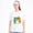Multiple Colors Available, variant on Unisex Cotton T-Shirt Pickleween Skeleton Pumpkin Graphic Halloween Tee
