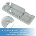thumbnail image 6 of ECCPP 83280-SNA-A01ZE Gray Sun Visor Left Driver Side fit for 2006-2009 for Honda Civic Automobile Windshield Visor without Sunroof, 6 of 6