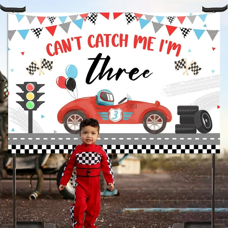 Table Voiture Déco Anniversaire Voiture JOYMEMO - 8 Pièces - Thème Course Abeille Decoration