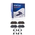 thumbnail image 4 of Detroit Axle - Brake Pads for 2006-2009 Land Rover Range Rover LR3 2007 2008 Ceramic Brakes Pads w/Hardware Front and Rear Replacement, 4 of 7