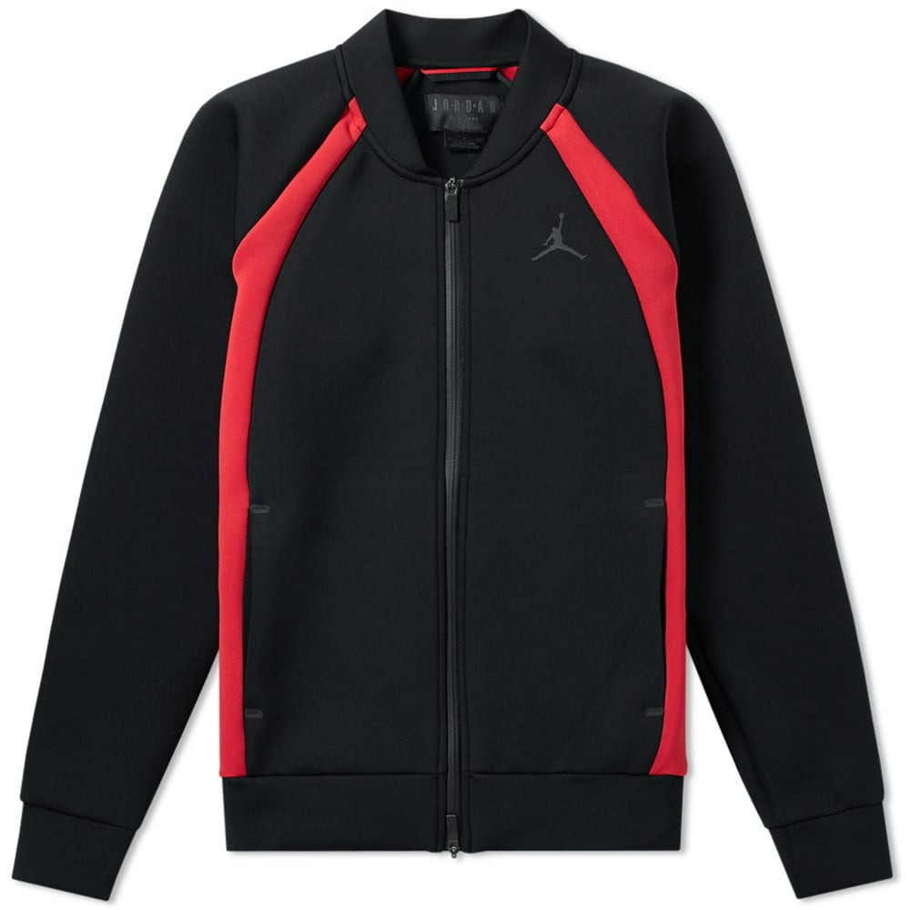 Jordan Jordan Men's Flight Tech Jacket BlackGym Red 887776011