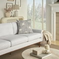 thumbnail image 3 of Nourison Life Styles Embroidered Flowers Grey 20" x 20" Throw Pillow Cover, 3 of 6