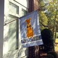 thumbnail image 2 of Airedale Welcome Flag Canvas House Size BB5622CHF, 2 of 4