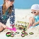 thumbnail image 5 of 10PCS Kids Gemstones Toys Set Crystal Diamonds Jewelry Kit With Golden Treasure Chest 9 Unique Shaped Colorful Glass Gemstones Pool Diving Treasure Hunts, 5 of 6