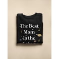 thumbnail image 3 of The Best Mom In The Galaxy Sweatshirt Women -SPIdeals Designs, Female x-Large, 3 of 4