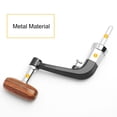 thumbnail image 4 of Beisidaer 2Pcs Metal Spinning-Fishing Reel Handle Folding Rocking-Arm For 1000-6000 Reel, 4 of 4