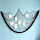 thumbnail image 4 of Hytrove Decorative Black Cotton Rope Fishing Net for Wall Photo Display and Nautical Home Decor, 4 of 7
