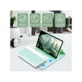 thumbnail image 3 of Keyboard Case with Wireless Mouse Combo for Samsung Galaxy Tab S8 2022 / Tab S7 2020 11 inch Model SM-X700/X706/T870/T875/T876, Smart Folio Cover with Magnetic Detachable Wireless Keyboard and Mice, 3 of 7