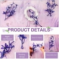 thumbnail image 3 of 50 Pieces Artificial Flowers for Floating Candles Centerpiece Flower Filler for Floating Candles 7.9 Inch Flower Filler Vase Fillers Filling In Floating Candles for Wedding Dinning Table Party Home, 3 of 7