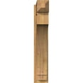 thumbnail image 2 of Ekena Millwork 8"W x 32"D x 44"H Imperial Rough Sawn Craftsman Outlooker, Western Red Cedar, 2 of 4