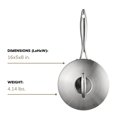 thumbnail image 4 of Cacerola Scanpan Professional de 3,25 litros con tapa antiadherente Dinamarca, 4 of 6