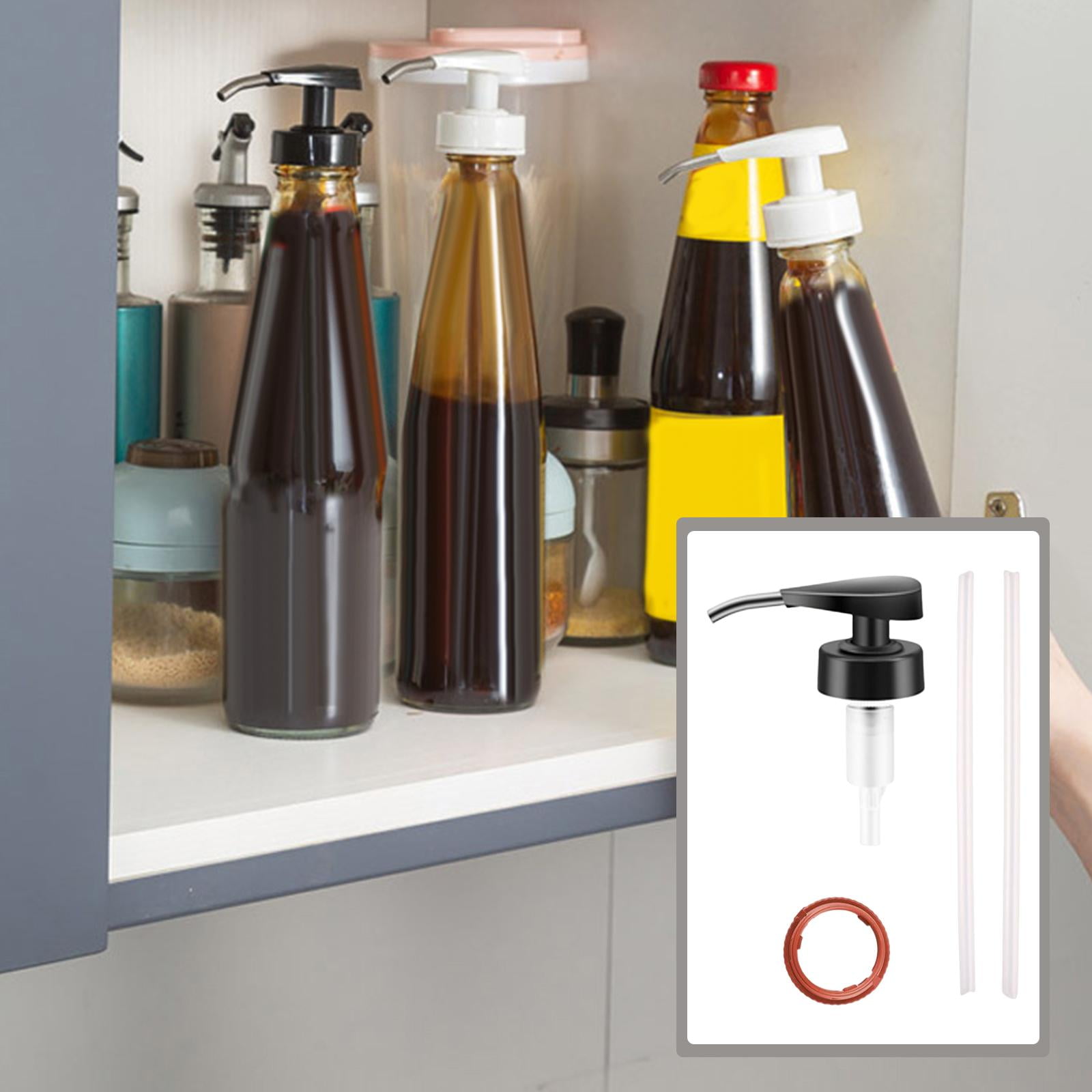 Household Syrup Bottle Nozzle Sauce Tools Sprayer Nozzle Portable Ketchup Kitchen Accessories