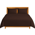 thumbnail image 1 of Sábanas Matrimoniales Lisas We2 Dream 100% Algodón Color Chocolate Trufa 4 Piezas, 1 of 10