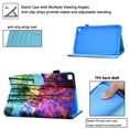 thumbnail image 3 of Allytech Slim Case for Samsung Galaxy Tab A 8.0" 2019 SM-T290 T295, PU Leather Folio Flip Multi Angle Viewing Stand Shockproof Cover for Samsung Galaxy Tab A 8.0 2019 T290, Forest, 3 of 5