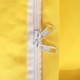 thumbnail image 3 of Flxxie 1800 Collection Double Brushed Microfiber Duvet Cover and Sham Set, Yellow, King, 3 Pieces, 3 of 5