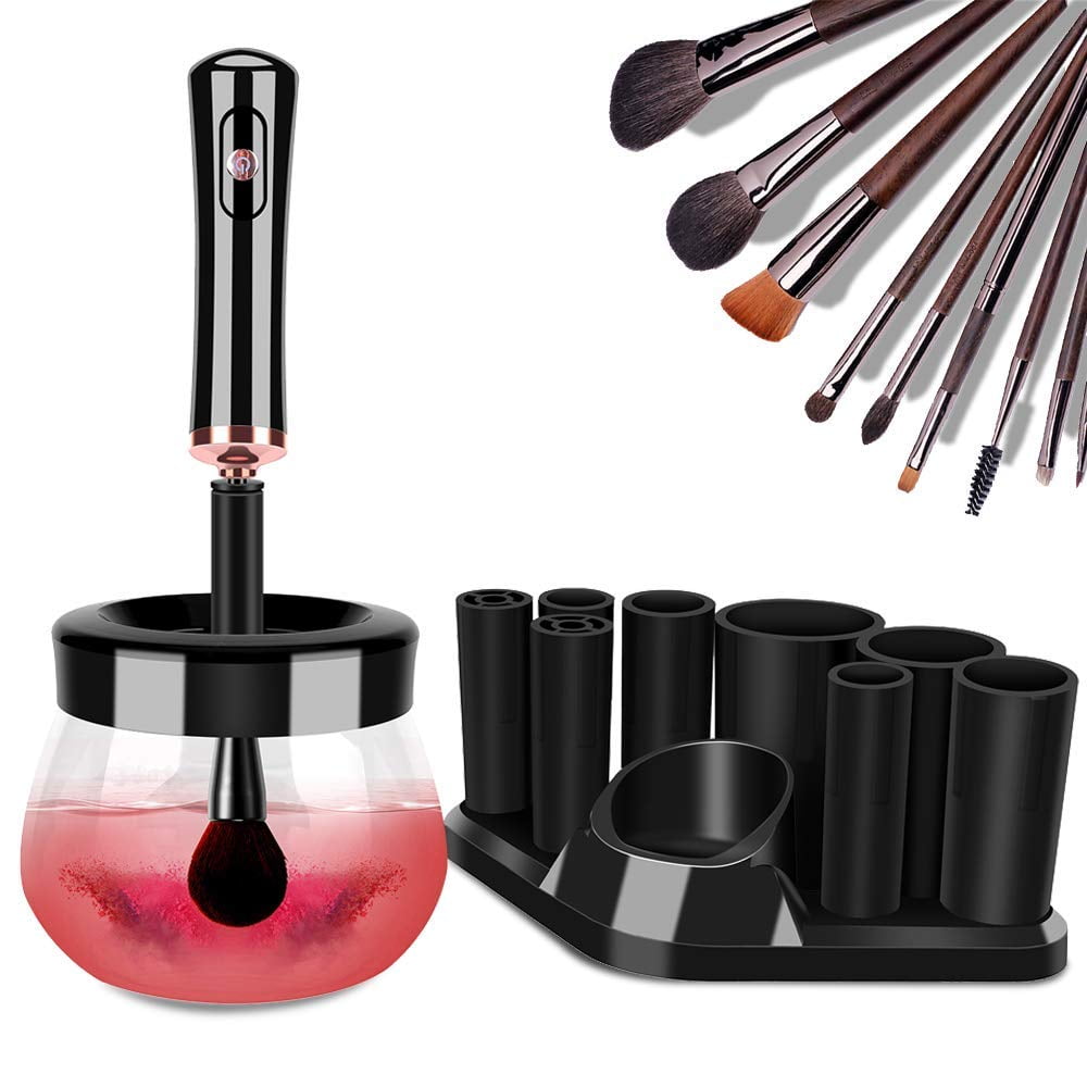 Super-Fast Electric Makeup Brush Cleaner & Dryer Machine Automatic