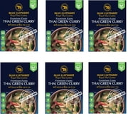 Blue Elephant Royal Thai Cuisine Green Curry Paste, Gluten-Free, 6 Pack, 6 x 2.4 oz